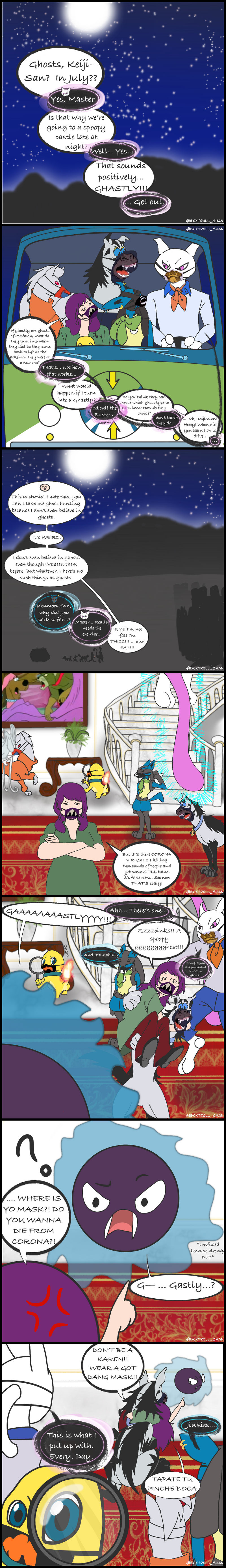 Community Comic Strip A Ghastly Community Day: Comic Strip by BoxtrollChan on DeviantArt