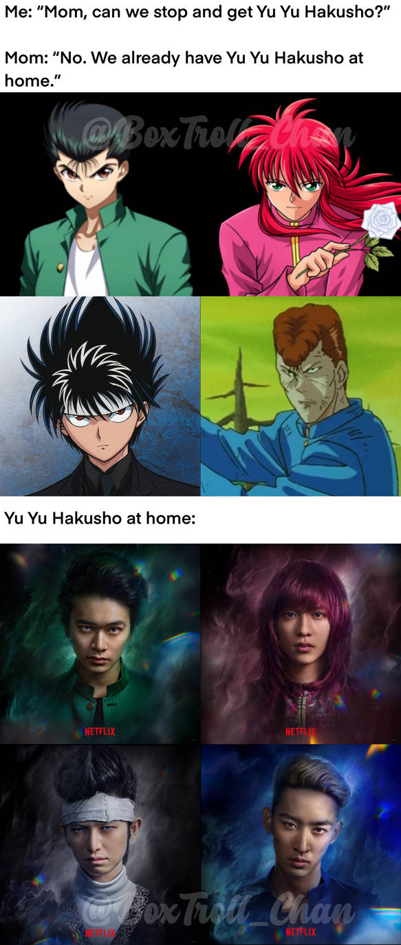Anime: Yu Yu Hakusho  Yuyu hakusho, Memes de anime, Anime
