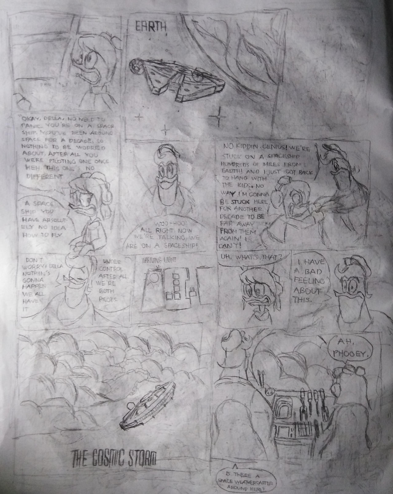 Riders on the Cosmic Storm