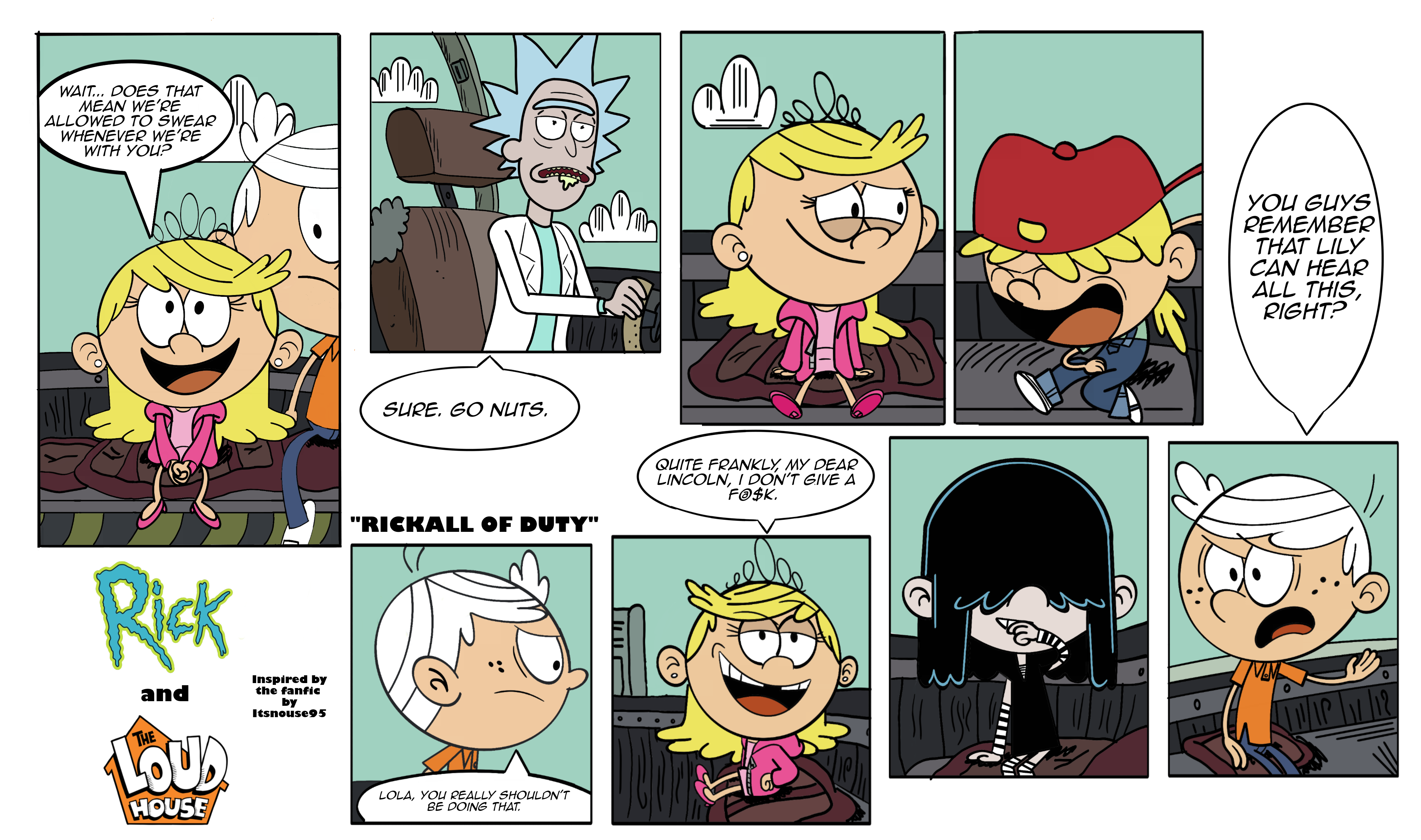 Rickall of Duty: Cruiser Scene