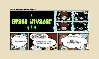 A Space Invader In Time: Title Card by Johnny888845