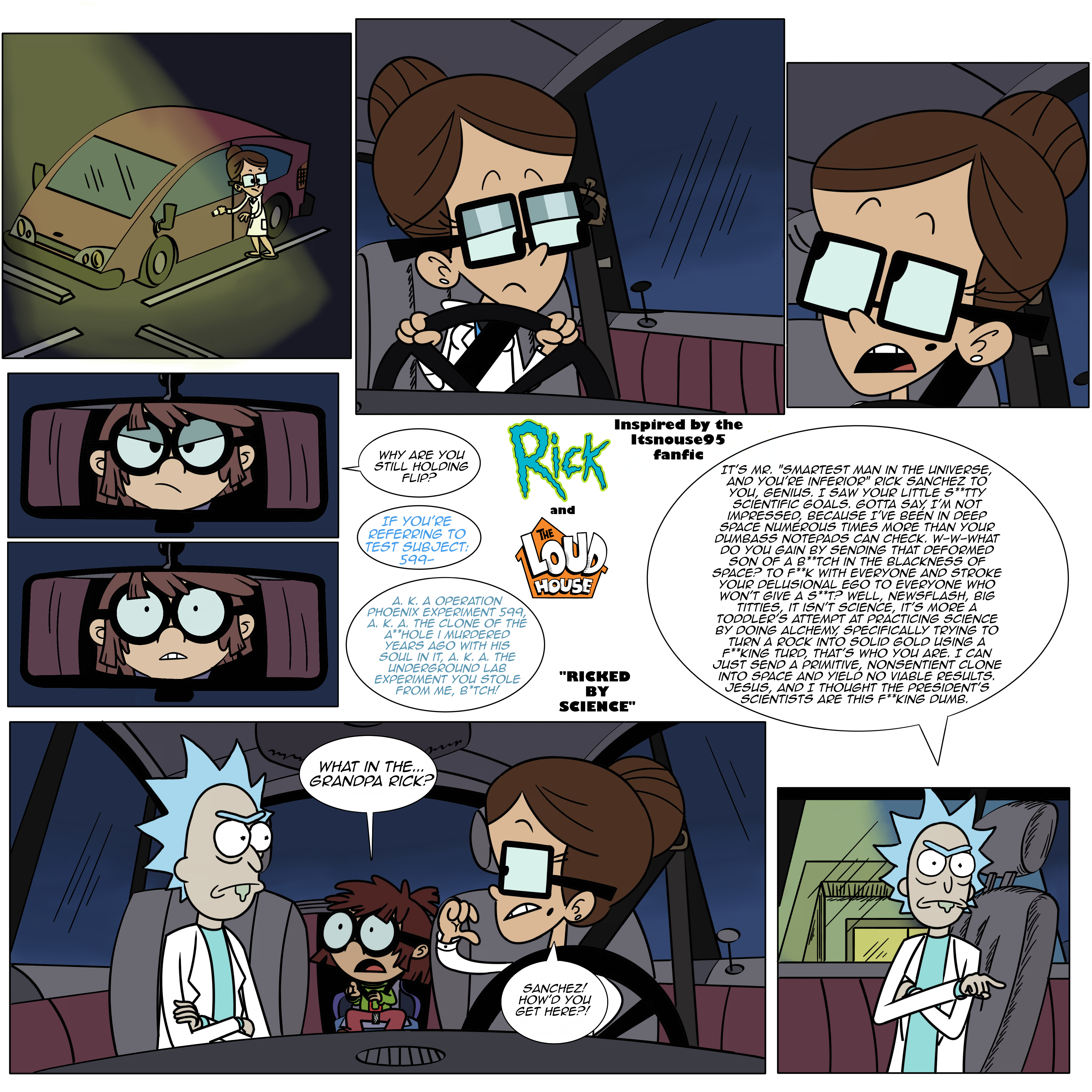 Rick and the Loud House: Ricked by Science