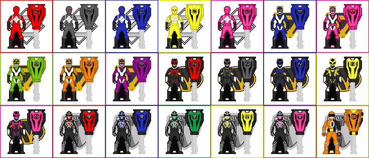 10-Ranger Keys - Mine by mormon-toa on DeviantArt