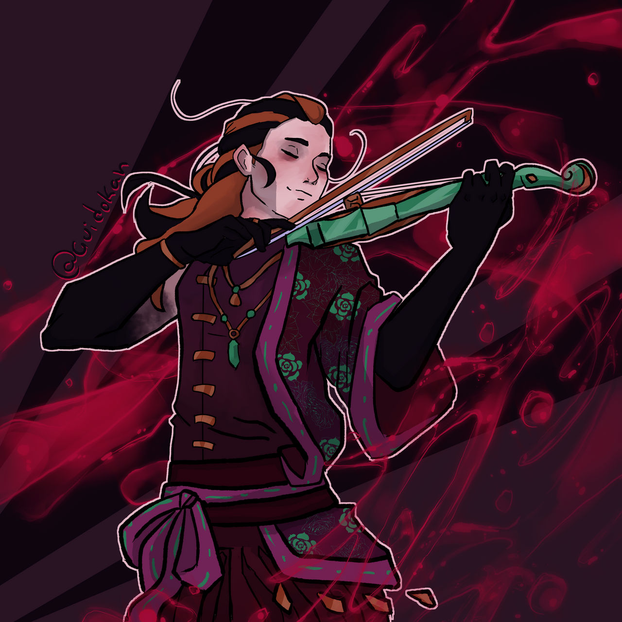 Azaka Ritual Azaka Violin by Guidokan on DeviantArt