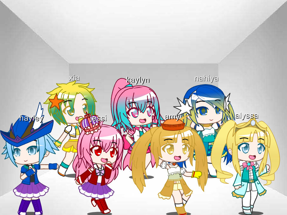 Characters that names sakura gacha club by pixiesp1991arts on DeviantArt