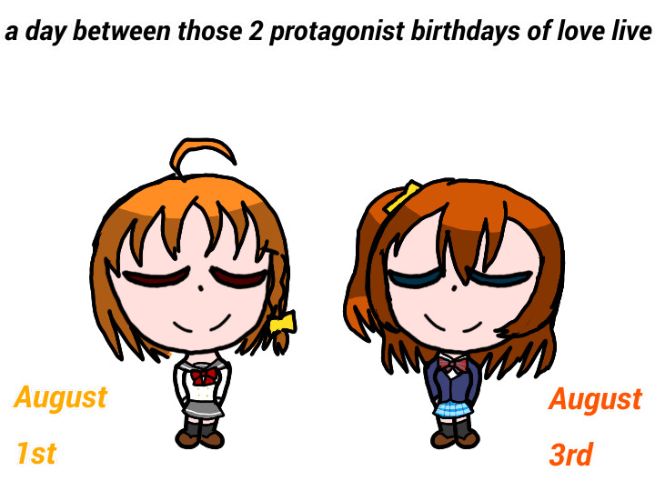 day a of chika and honoka by pixiesp1991arts on DeviantArt