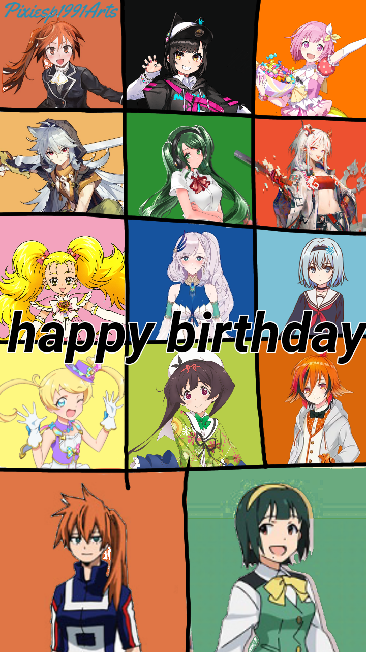 Happy birthday to 10 characters (September 23rd) by pixiesp1991arts on  DeviantArt