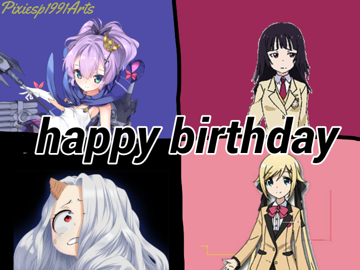 Happy birthday to 10 characters (September 23rd) by pixiesp1991arts on  DeviantArt