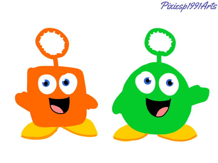 Bloop and loop by pixiesp1991arts on DeviantArt