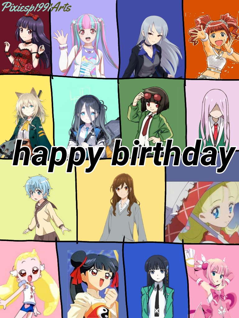 Happy birthday to 10 characters (September 23rd) by pixiesp1991arts on  DeviantArt