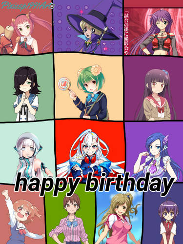Happy birthday to 10 characters (May 5th) by pixiesp1991arts on DeviantArt