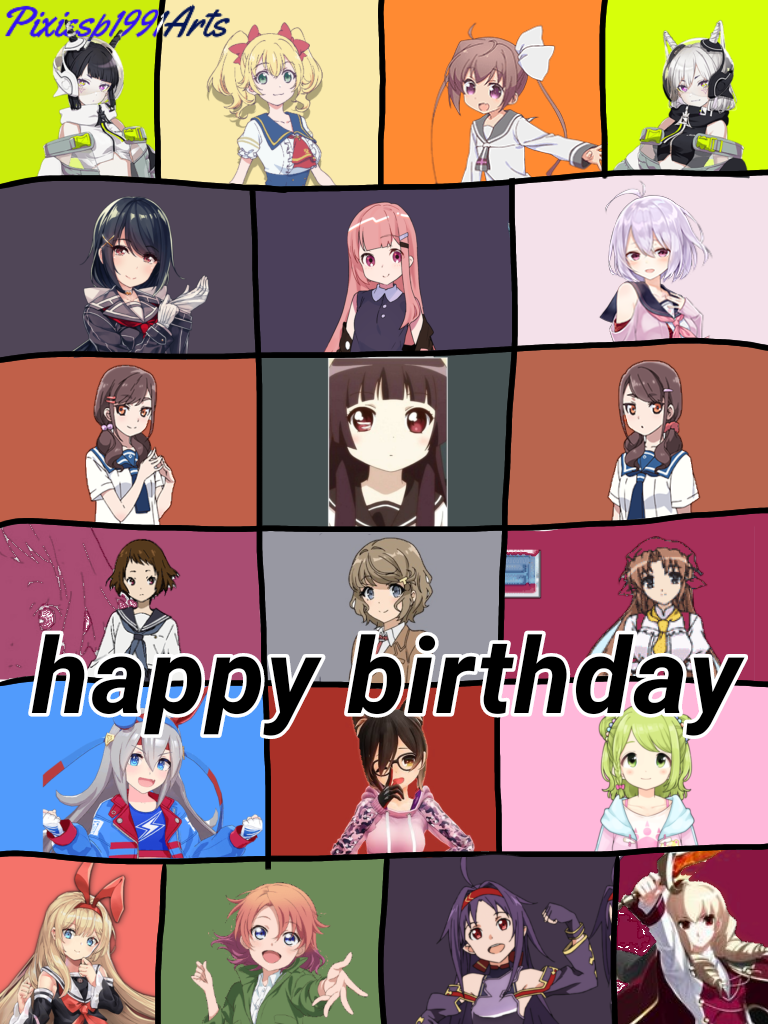 Happy birthday to 10 characters (September 23rd) by pixiesp1991arts on  DeviantArt