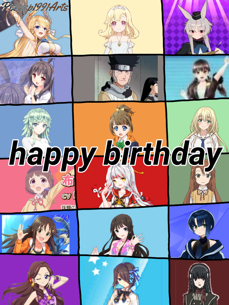 Happy birthday to 10 characters (September 23rd) by pixiesp1991arts on  DeviantArt