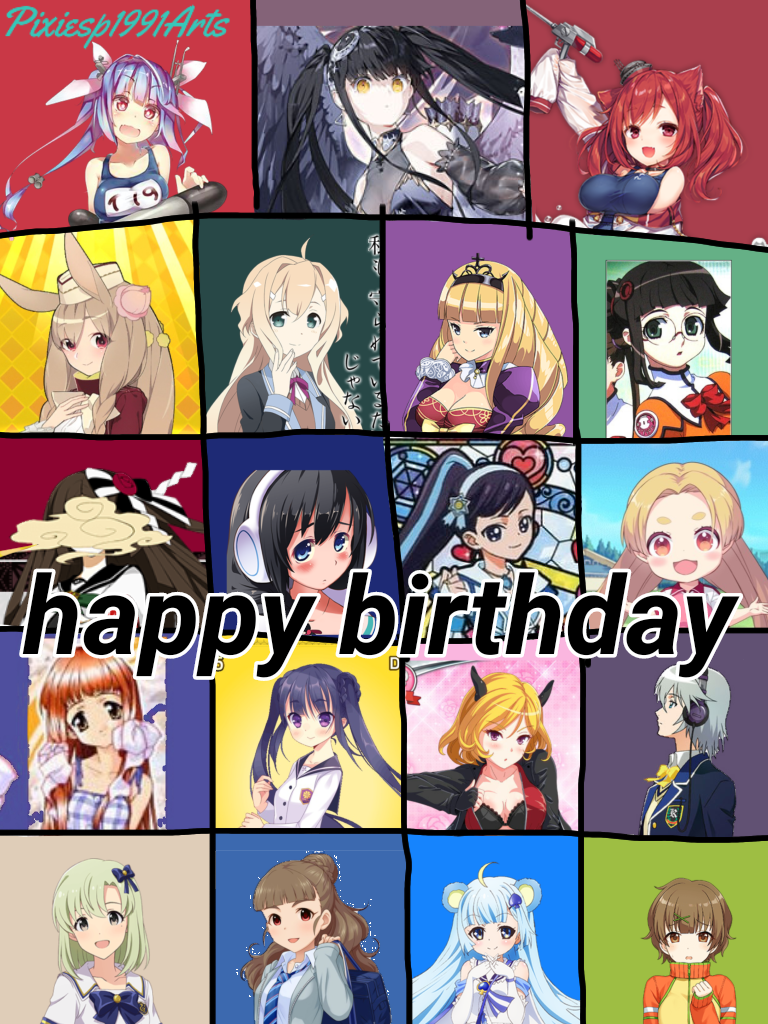 Happy Birthday to Anime Characters born in April 20th! : r/Animemes