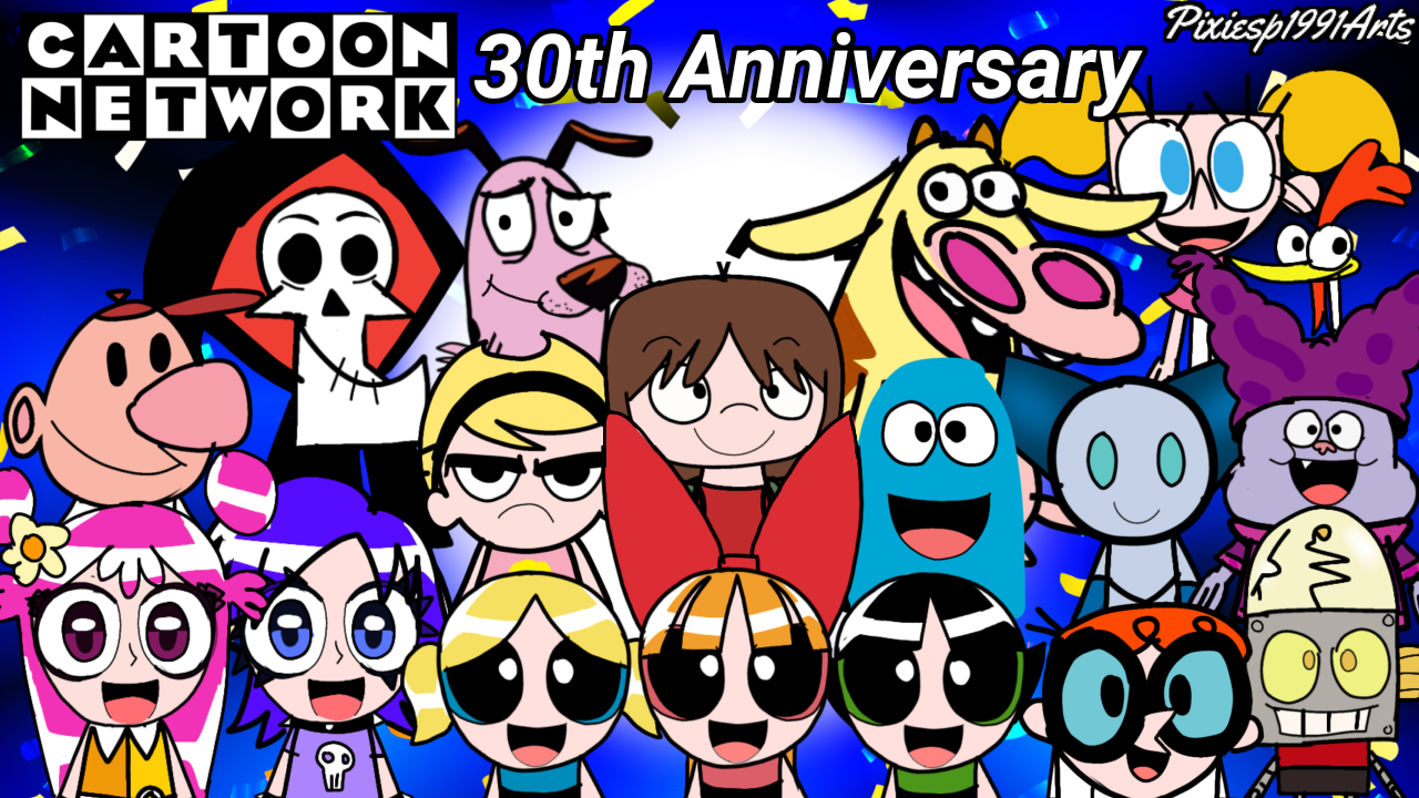 The 30th Cartoon Network Anniversary 2022 by pixiesp1991arts on DeviantArt