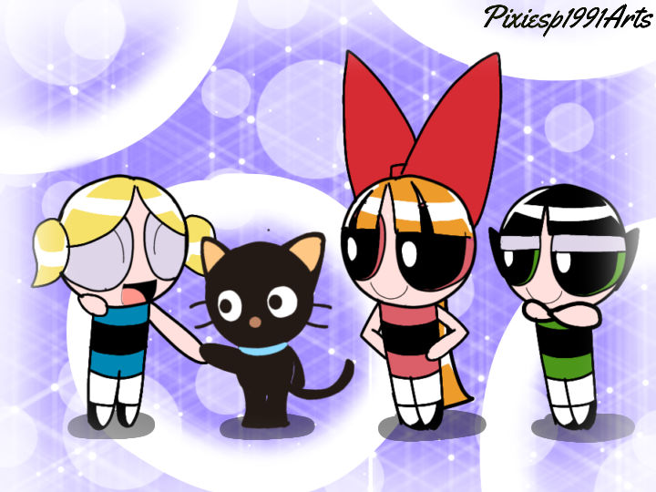 Buff Chococat Chococat and the puffs by pixiesp1991arts on DeviantArt