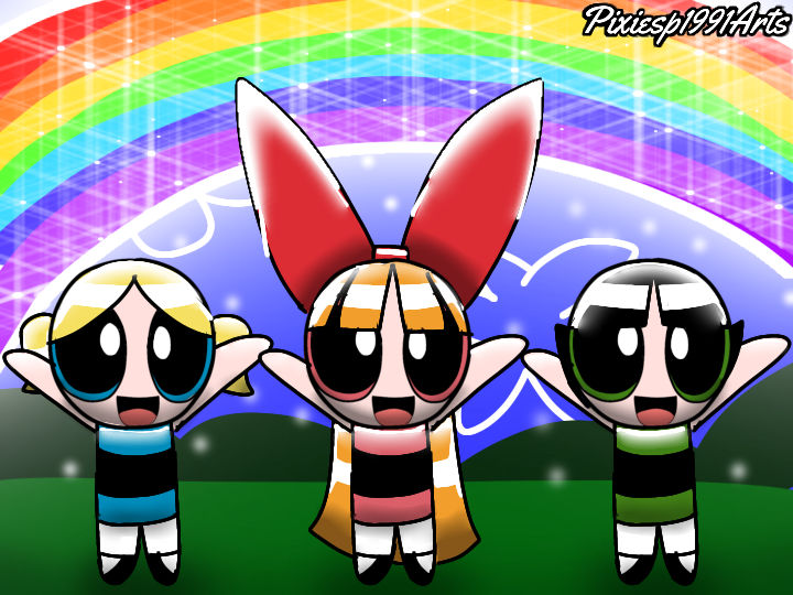 Pixilart - GameToons Crew in Rainbow by JaydenRider4900