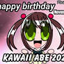 Happy birthday Kawaii Abe 2023