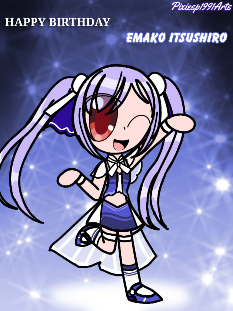 Emako Happy birthday Emako Itsushiro! (2025) by Pixiesp1991Arts on DeviantArt