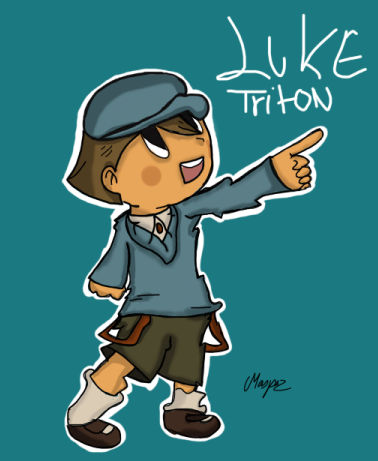Luke Tython Luke Triton (Professor Layton) by Maspaz04 on DeviantArt