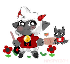 Cult Of The Lamb as Animal Crossing