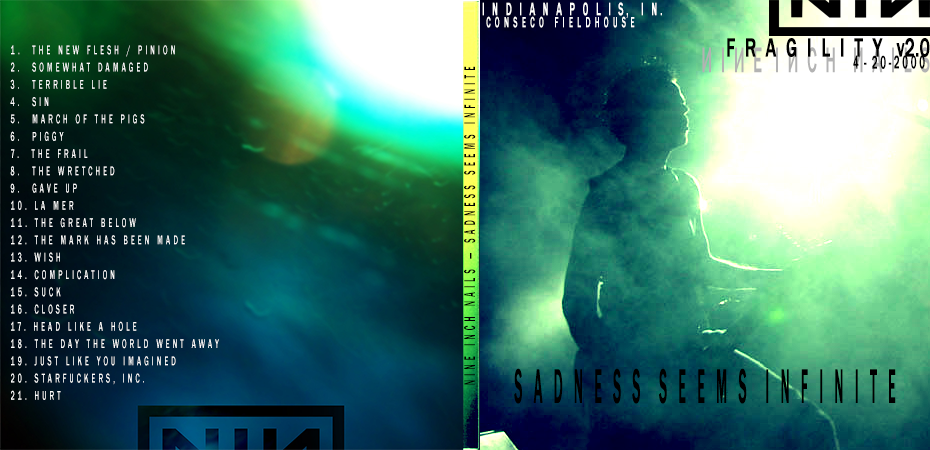 Nine Inch Nails - Sadness Seems Infinite CD Insert by CaptainSelection on DeviantArt Nine Inch Nails - Sadness Seems Infinite CD Insert by CaptainSelection on DeviantArt