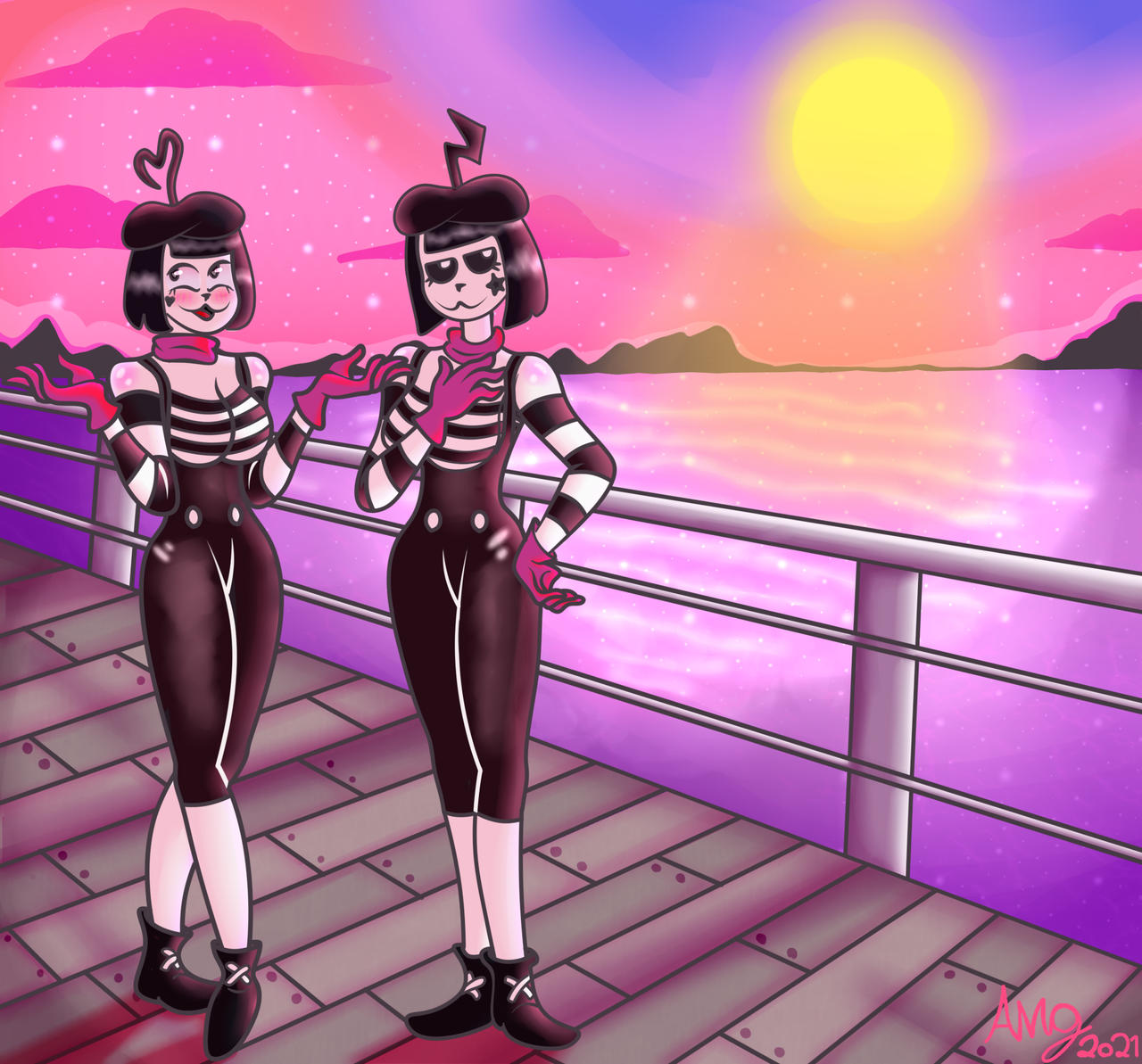 BonBon and ChuChu from MIME AND DASH by Amergames on DeviantArt