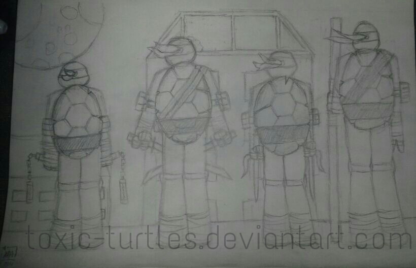 Tmnt Comic Rooftops TMNT- Midnight Rooftops by Toxic-Turtles on DeviantArt