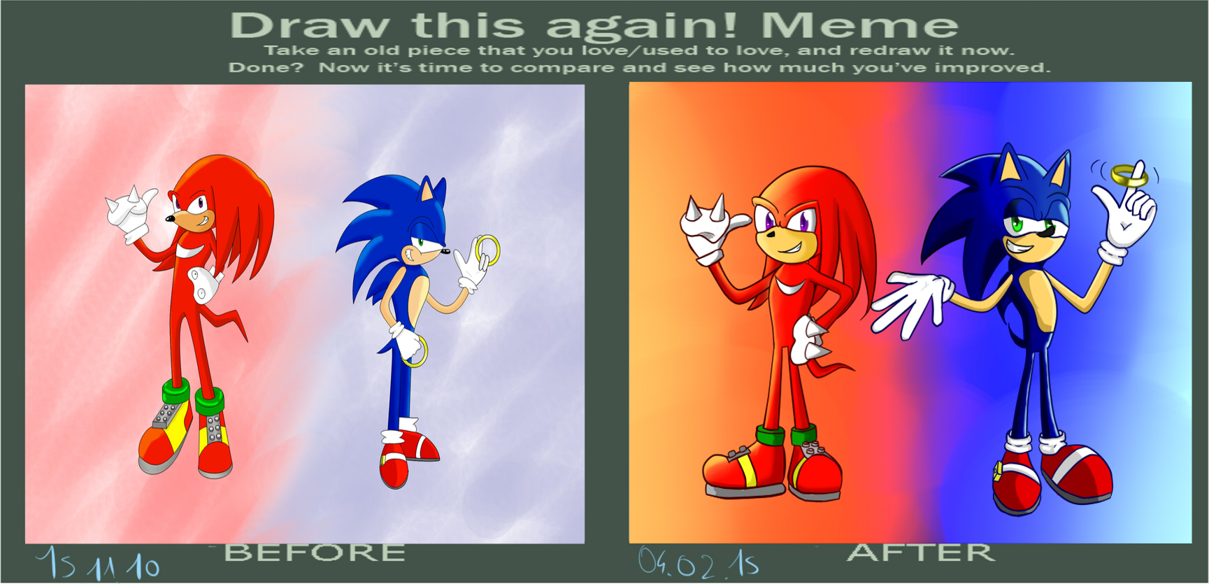 Meme Before After Deviant Art Id Sonic N Knux By S Vs K On Deviantart Meme Before After Deviant Art Id Sonic N Knux By S Vs K On Deviantart