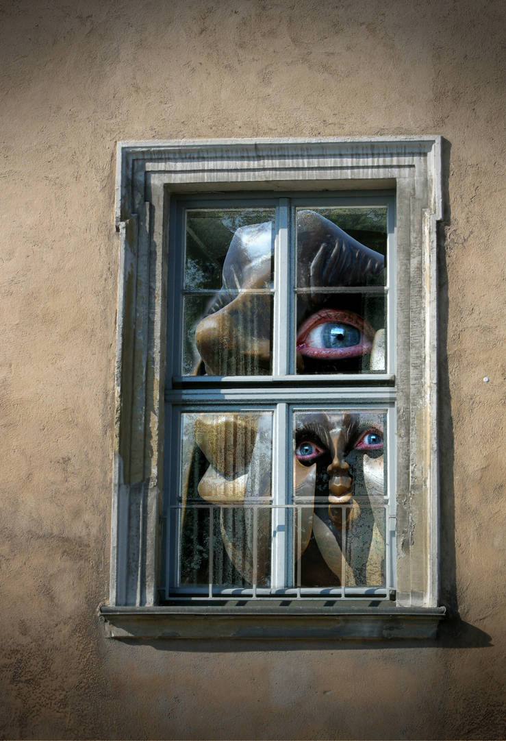 Window Knocking Monster Monster in the window by spearimages on DeviantArt