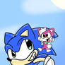 Sonic and Chip in Windy valley