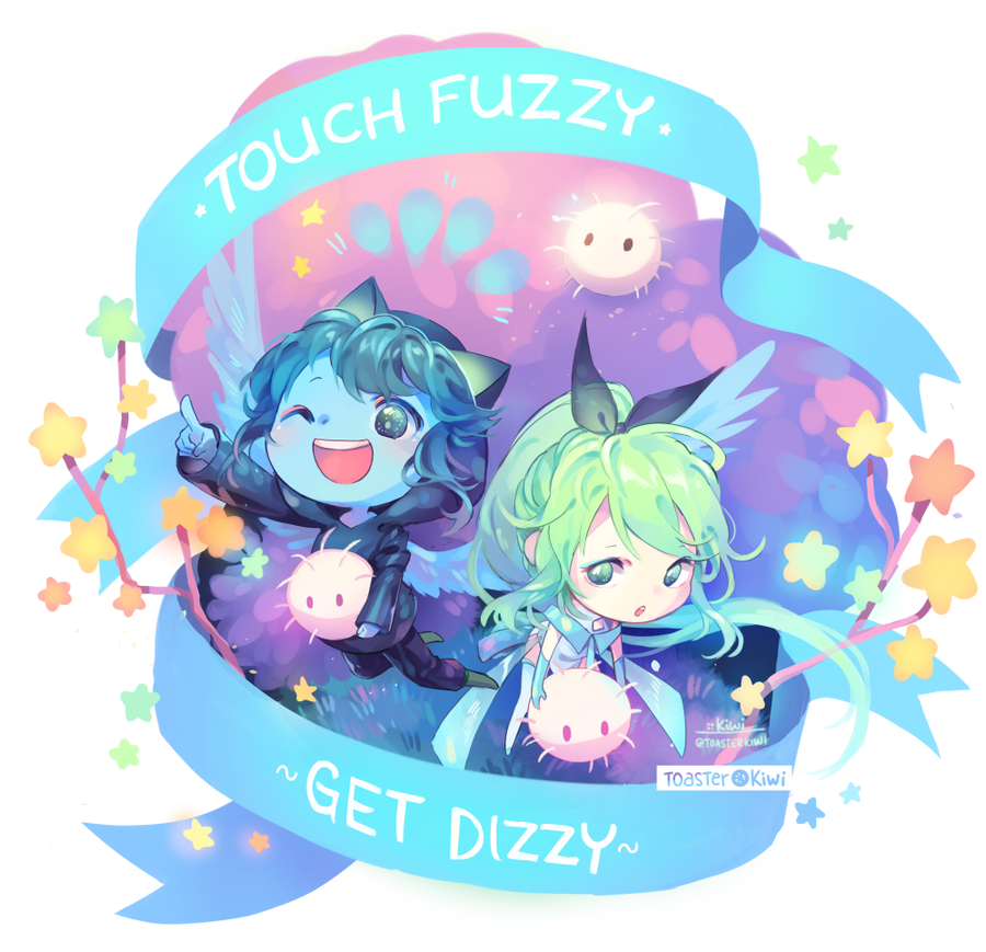 Fuzzy Toaster COMMISSION: Fuzzy Fest by ToasterKiwi on DeviantArt