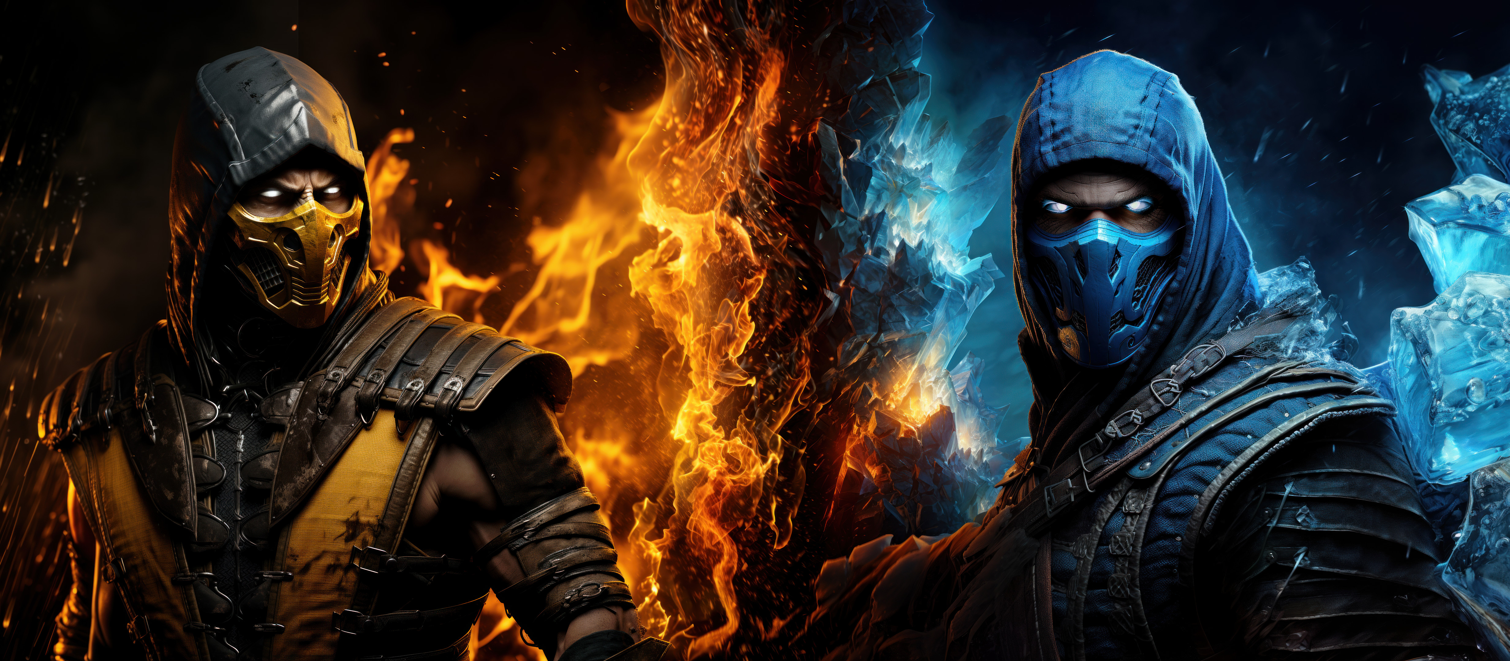 Mortal Kombat Scorpion And Subzero By BrokenTeapotStudios On DeviantArt mortal-kombat-scorpion-and-subzero-by-brokenteapotstudios-on-deviantart