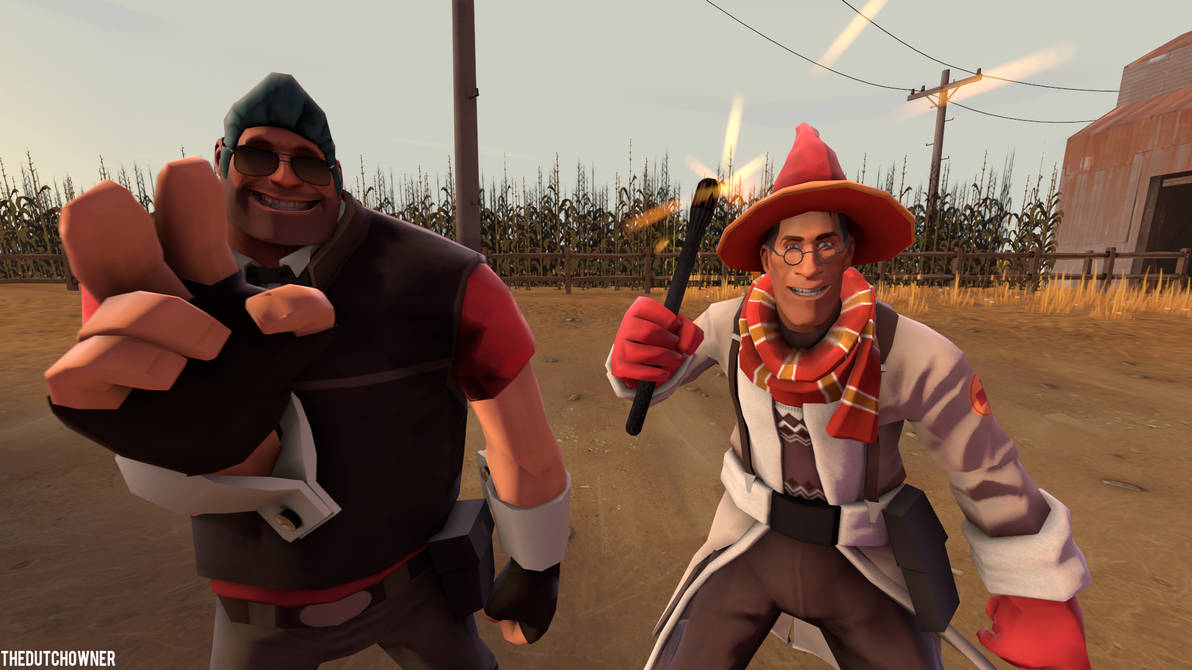 Heavy Rocker Guy and MediWizard by TheDutchOwner on DeviantArt