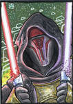 Darth Revan sketch card by Reznorix