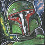 Boba Fett sketch card