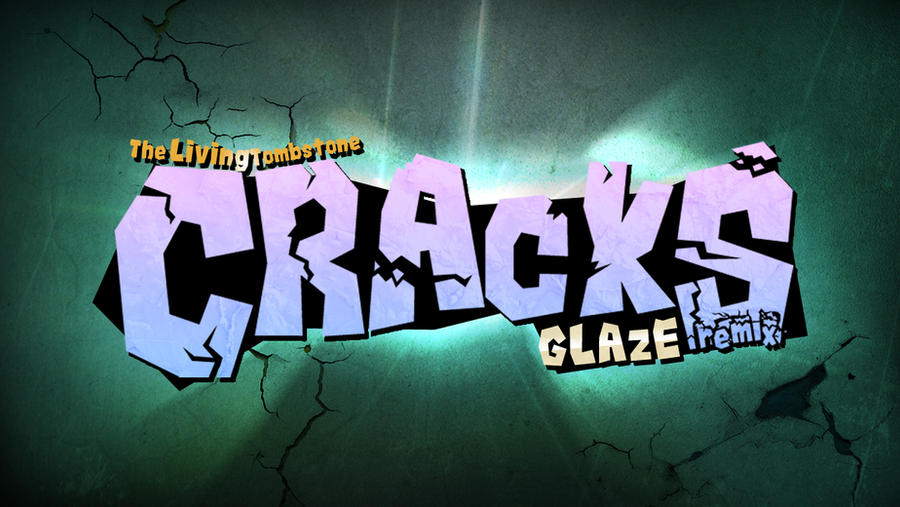 'Cracks' - Glaze Remix -- song art.