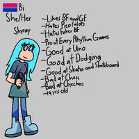 Meet my Skyverse oc Skyray