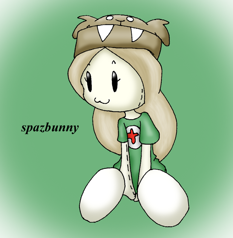 Spaz Bunny Plushie