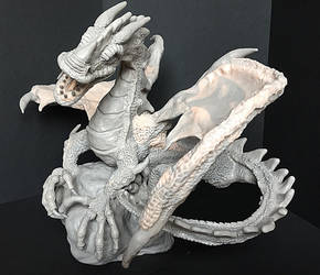 dragon pate sculpey by davidjor