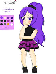 My New Oc Rin Takara ^w^