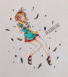 Fan art Kagamine Rin ''Soleil''