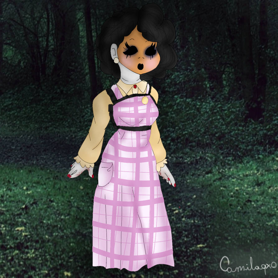 The Woman TH slasher oc by Camilaqxo on DeviantArt