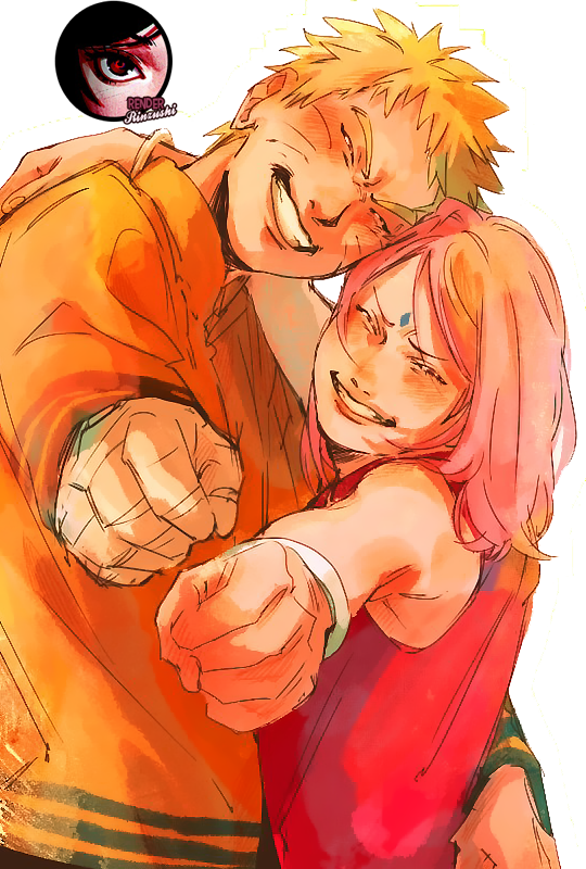 Naruto e Sakura Colorido by RodriguezBolado on DeviantArt