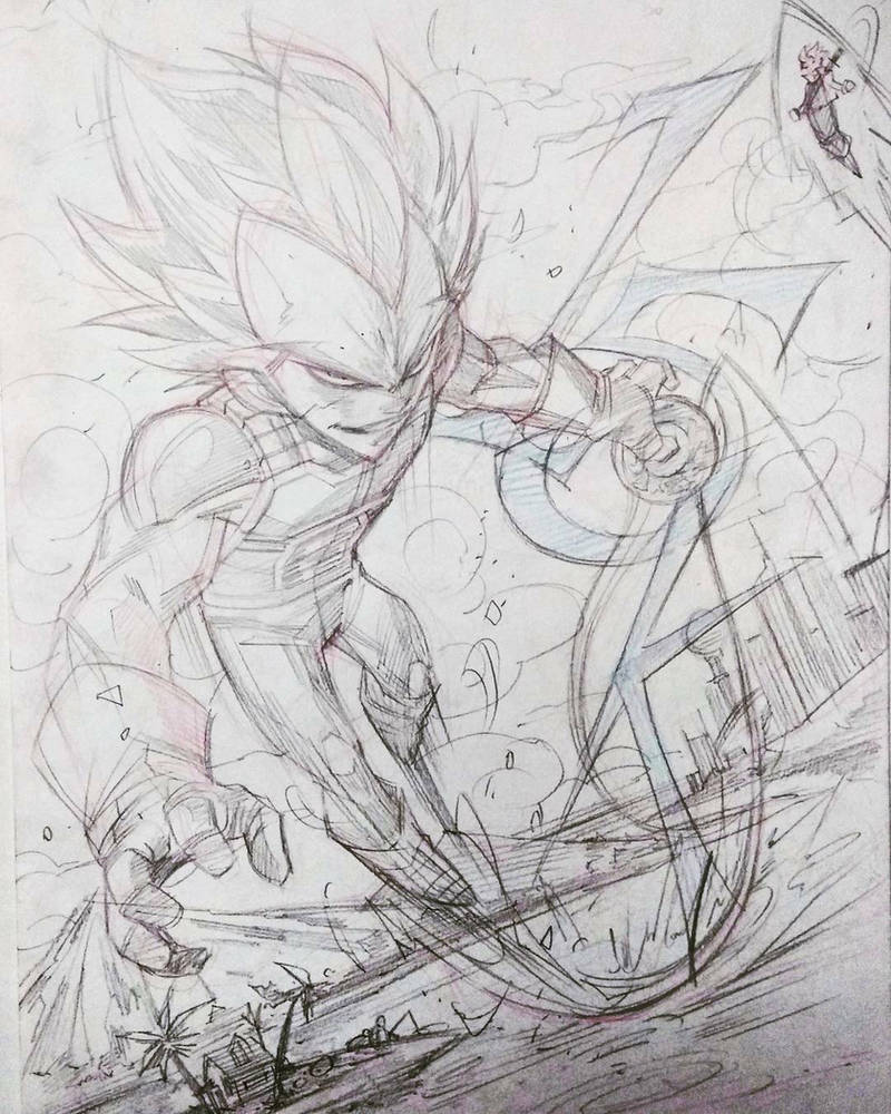Deviantart Supervegiten Rada Super Vegeta by COLOR-REAPER on DeviantArt
