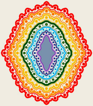 Rainbow Body Mandala