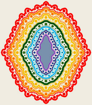 Rainbow Body Mandala