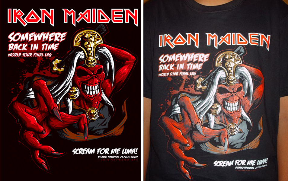 Polos Iron Maiden