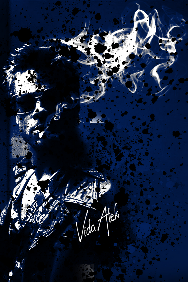Tyler Durden Ink Splatter Art by VidaAlek on DeviantArt