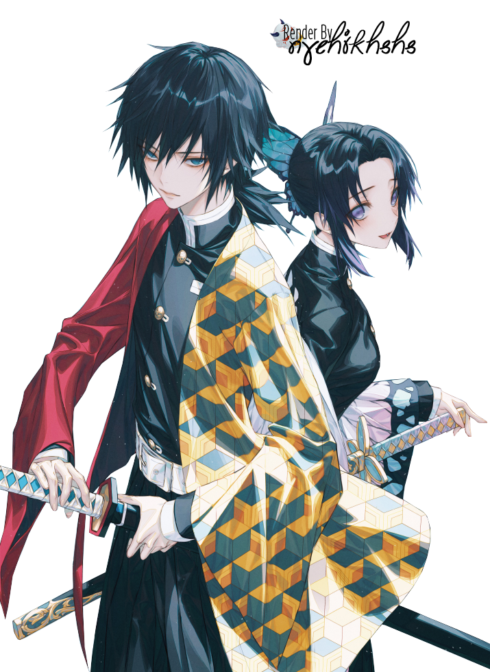 Giyu Tomioka And Shinobu Kochou Render 59 By Nychikhshs On Deviantart Giyu Tomioka And Shinobu Kochou Render 59 By Nychikhshs On Deviantart